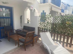 Balkón alebo terasa v ubytovaní Villa Natura Maspalomas Complejo Playmar