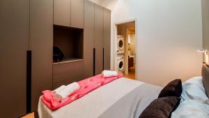 Posteľ alebo postele v izbe v ubytovaní JOIVY Sophisticated 2 BR loft for 4
