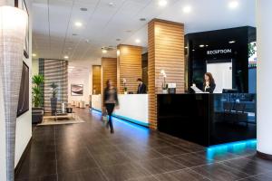 Vstupní hala nebo recepce v ubytování Hotel degli Arcimboldi