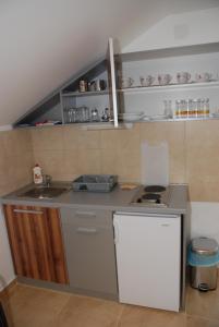 Cucina o angolo cottura di Vila Simic Srebrno Jezero