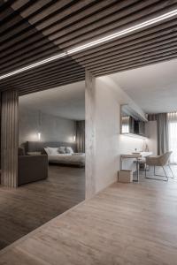 A bed or beds in a room at Locanda MaMaGiò
