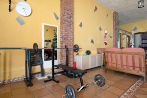 Fitness center at/o fitness facilities sa House Vochozka