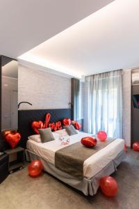 Postel nebo postele na pokoji v ubytování Hotel Garda