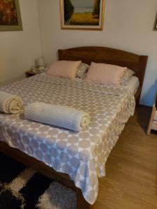 Posteľ alebo postele v izbe v ubytovaní Studio apartman KOTRO