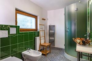 A bathroom at Apartment Václavov