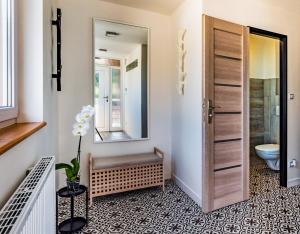 Kúpeľňa v ubytovaní bergRESORT apartments