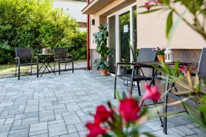 Vonkajšia záhrada v ubytovaní bergRESORT apartments