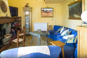 Posezení v ubytování B&B La Baita