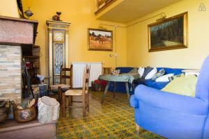 Posezení v ubytování B&B La Baita