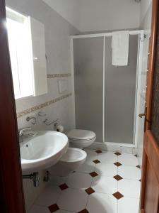 Koupelna v ubytování Casa Ulisse