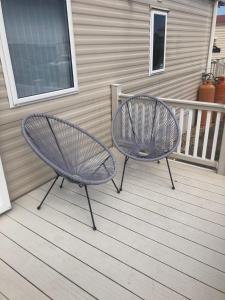 Uma varanda ou terraço em Tide Away Anderby Creek