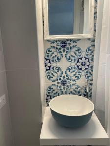 Koupelna v ubytování Casa Azzurro