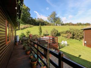 6 Badgers Retreat tesisinde bir balkon veya teras