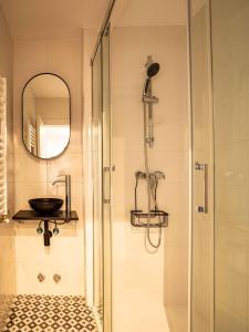 Koupelna v ubytování Apartamento Cimavilla en Gijón