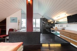 Una cocina o zona de cocina en Hotel Thorenberg