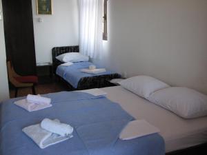 Guest House Ivo Jovanovic tesisinde bir odada yatak veya yataklar