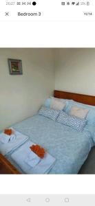 Ліжко або ліжка в номері Beautiful Shabby Chic 3 Bed, Garden, SmartTV, WIFI