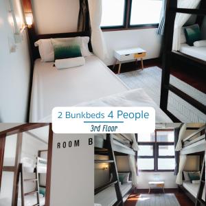Postel nebo postele na pokoji v ubytování Mystay Hostel Nan