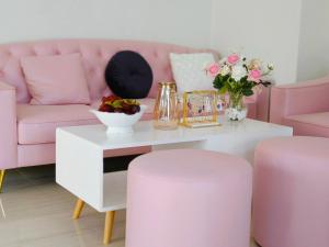 Posezení v ubytování Minh Anh Hotel