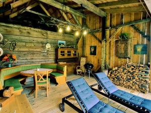 A seating area at Holiday Home Muhr near Katschberg Ski Area