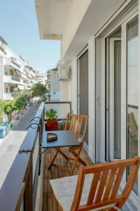 En balkong eller terrass på Sfakion 6 apartment
