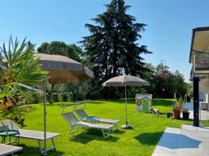 Zahrada ubytování B&B Controvento Soiano