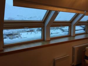 Apartamentos Borruscall v zimě