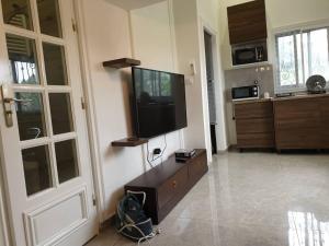 Kuchyň nebo kuchyňský kout v ubytování EVE HOME