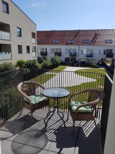 En balkon eller terrasse på Apartment Laurot