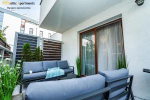 Część wypoczynkowa w obiekcie Baltic Apartments - Portofino