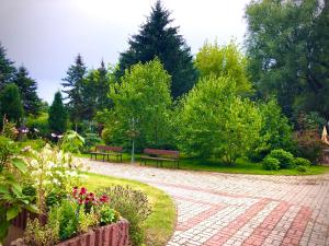 Zahrada ubytování Apartament Natura