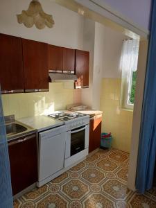 Η κουζίνα ή μικρή κουζίνα στο Apartments with parking space Pag - 6325