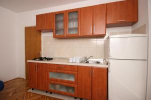 Kuchyň nebo kuchyňský kout v ubytování Apartments by the sea Stara Novalja, Pag - 6375