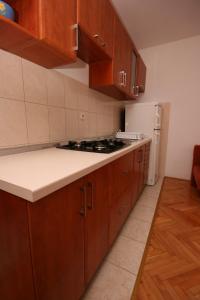 Kuchyň nebo kuchyňský kout v ubytování Apartments by the sea Stara Novalja, Pag - 6375