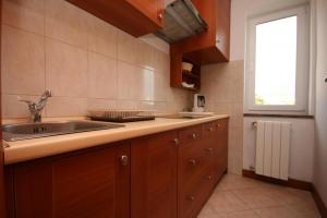 Kuchyň nebo kuchyňský kout v ubytování Apartments with a parking space Novalja, Pag - 6398