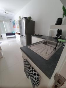 Kuhinja oz. manjša kuhinja v nastanitvi C APARTMENT at JAN THIEL Curacao