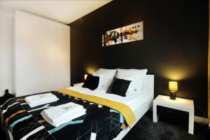 Posteľ alebo postele v izbe v ubytovaní JTB Nautica Aparthotel