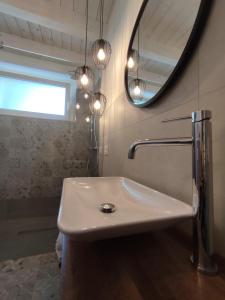 Koupelna v ubytování La Casa di Stefania LOFT