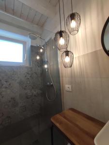 Koupelna v ubytování La Casa di Stefania LOFT