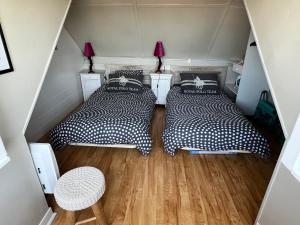 Posteľ alebo postele v izbe v ubytovaní Location à Trouville sur mer