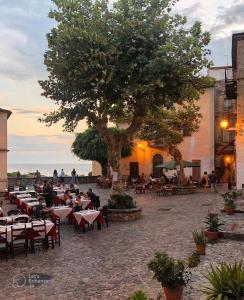 Restaurace v ubytování Il Cielo in una Stanza