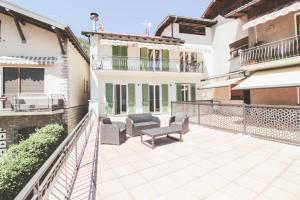A balcony or terrace at La Terrazza di Walter
