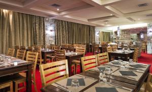 Restaurace v ubytování Hôtel Tignes Le Diva