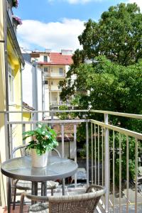 Balkón nebo terasa v ubytování Seifert Residence