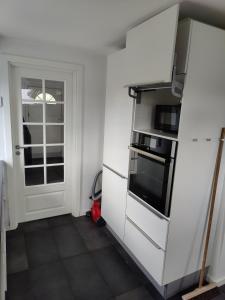 Bjergby Guesthouse的厨房或小厨房