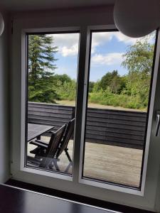 Bjergby Guesthouse的阳台或露台
