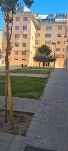 Budynek, w którym mieści się apartament