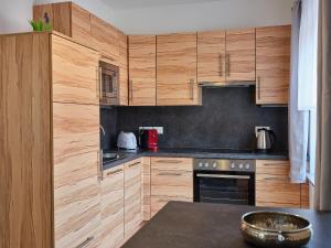 Kuchyňa alebo kuchynka v ubytovaní Mayr-Hof (Mank) Appartement