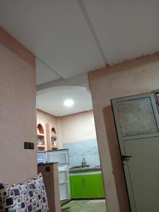 Residence perle de l'ocean的厨房或小厨房