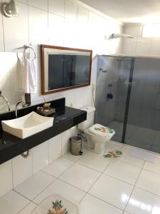 Bilik mandi di Casa Lampião
